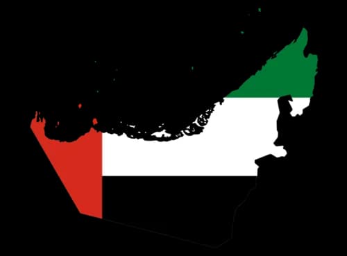 UAE map